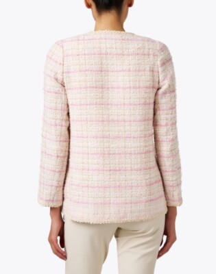 edward achour paris Pink Tweet Jacket SZ 38 $1330 | eBay