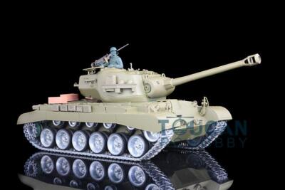 1/16 Henglong TK7.0 M26 Pershing RTR RC Tank BB IR 3838 FPV Barrel Recoil Smoke