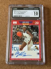 2023 Leaf PRO SET Angel Reese WNBA Chicago Sky LSU Tigers CGC 10 AUTO Exclusive