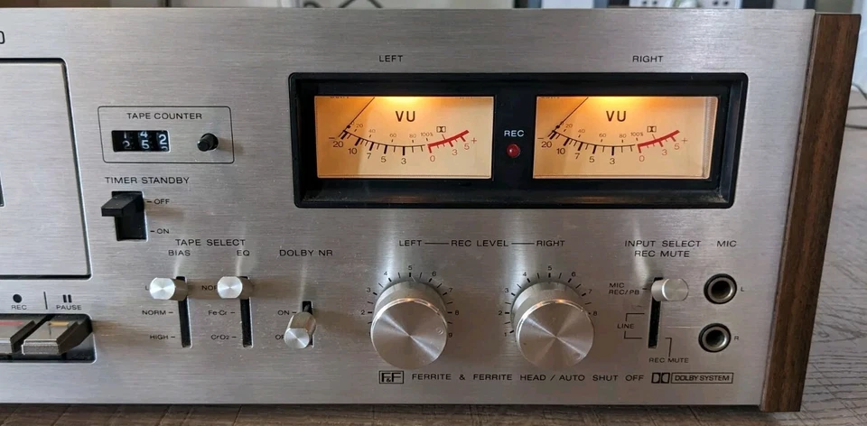 Vintage Sony Stereo Cassette Deck TC-188SD 1970s Recorder Hi-Fi Dolby System - image 4 of 4