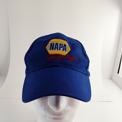 Team NAPA Racing Adjustable Mesh Baseball Hat NASCAR IndyCar NHRA Outlaws