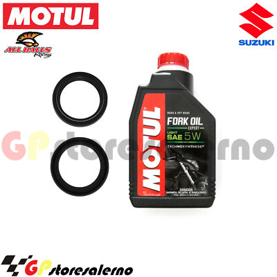 MOTUL 5W FORK OIL KIT + ALL BALL OIL KIT SUZUKI 250 AN BURGMAN 2002