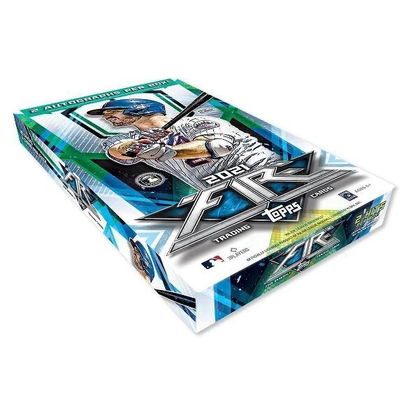 2021 Topps Fire Baseball ⚾️ Factory Sealed Hobby Box 2 Autos Card READY TO SHIP - Image 3 of 4