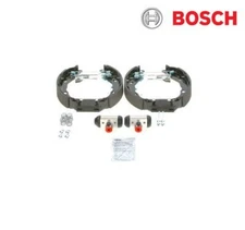 Brake shoe set kit SuperPro Bosch 0204114686 for Nissan