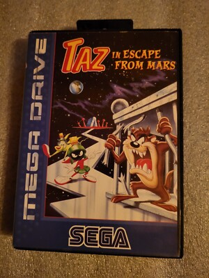 TAZ in Escape from Mars Sega Mega Drive Komplett