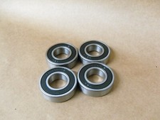  Qty 4 6004-2RS Double Sealed Ball Bearings 20x42x12mm