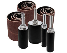 16 Pack Sanding Drum and Sleeves Set for Drill, 2-Inch Long, 60, 8