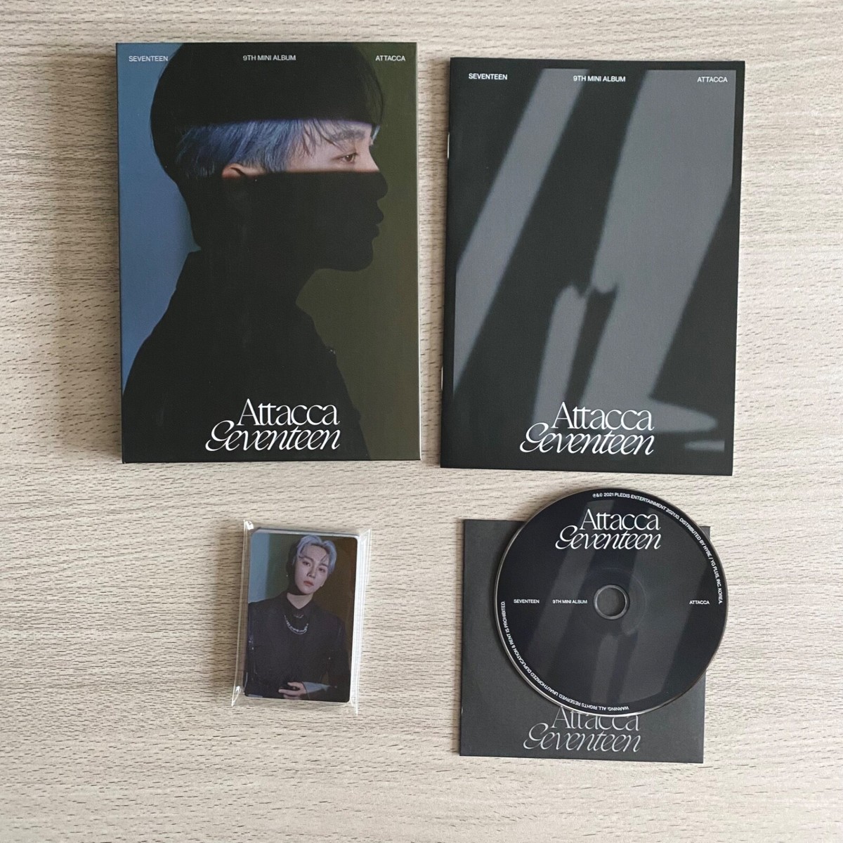 SEVENTEEN Semicolon + Attacca carat ver. + Fallin Flower +