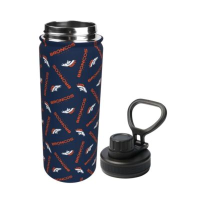 Denver Broncos Portable Travel Kettle 18OZ Sports Insulated Kettle Camping
