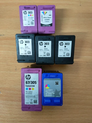 EMPTY HP Ink Cartridges - HP 303 and others