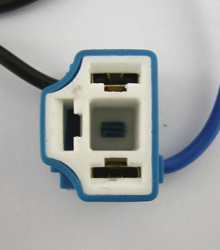 Ceramic H4 Headlight Relay Wiring Harness 4 Headlamp Light Bulb Socket Plug Play - Изображение 3 из 4