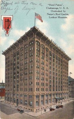  Postcard Hotel Patten Chattanooga TN Nature's Roof Garden