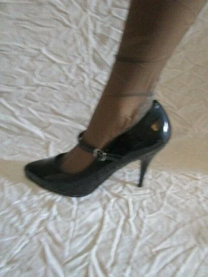 Escarpins vernis noirs - Black Patent High Heels Pumps [12 M] - Photo 1/4