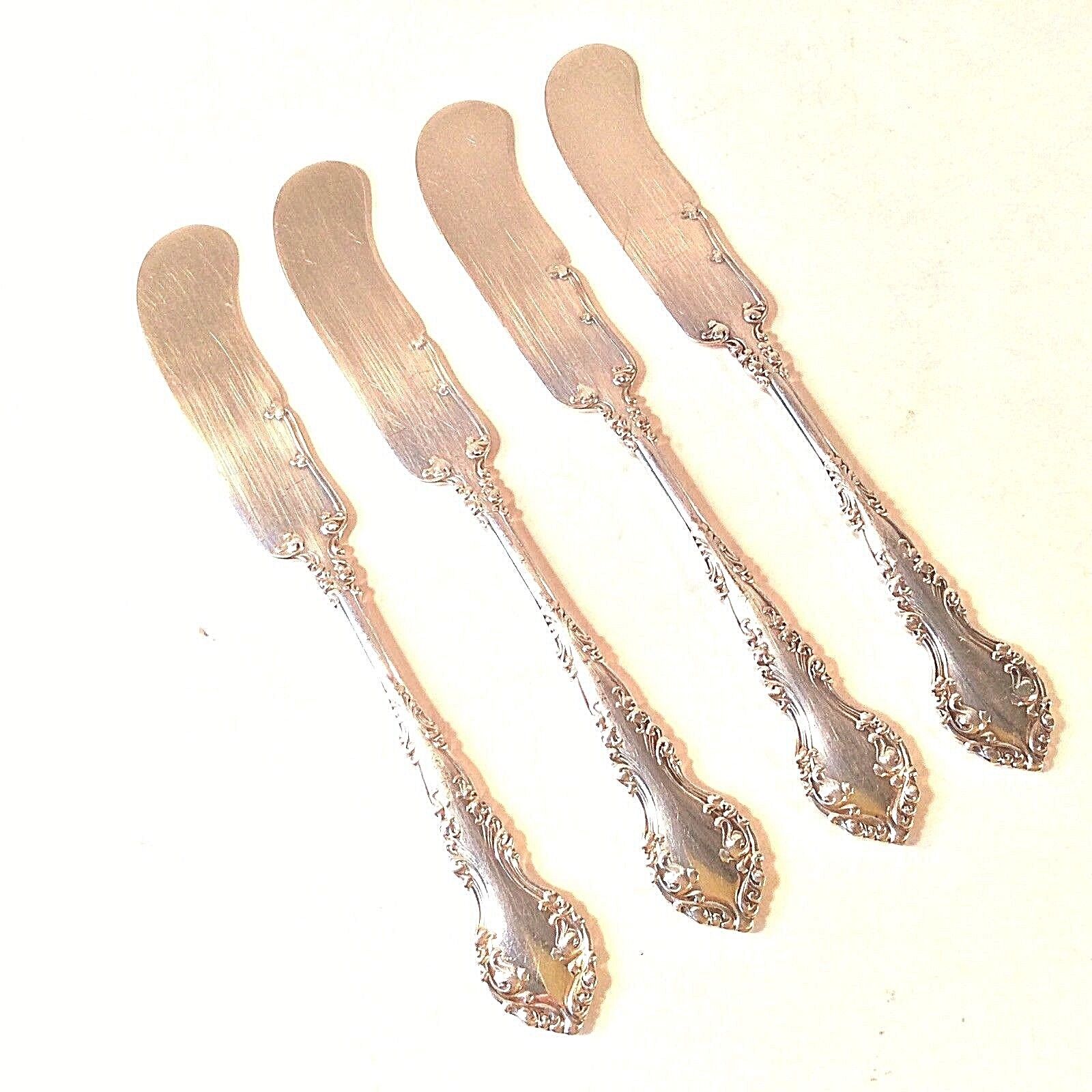 ANTIQUE ROGERS Cheap sale 1898 NEW CENTURY SILVERPLATE 2 Ranking TOP20 4 SPREADERS SE SET
