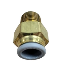 X68PL-8-6, Parker Instrumentation, 1/2"Tube 3/8 Pipe Thd(Nptf) Male Conn