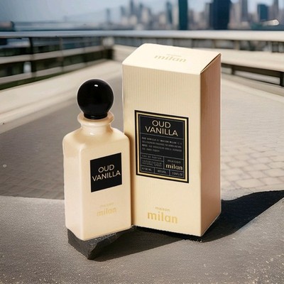 Oud vanilla By Maison milan Amber Fragranced Perfume Spray 90ml