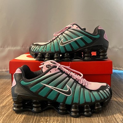 Nike Shox TL Fade Light Artic Pink/Off Noir/Neptune Green (Women's Shoes)