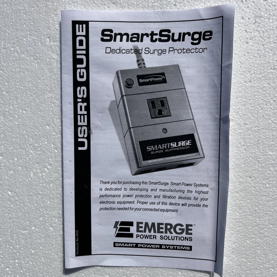 Emerge Power Solutions SMARTSURGE Surge Protector SS15-TN - Image 4 of 4