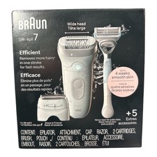 Braun Silk- pil 7 Epilator, Wet Dry, Lasting Smooth Skin