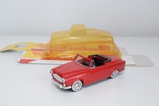 B88 1:43 SOLIDO PEUGEOT 403 CABRIOLET RED MIB