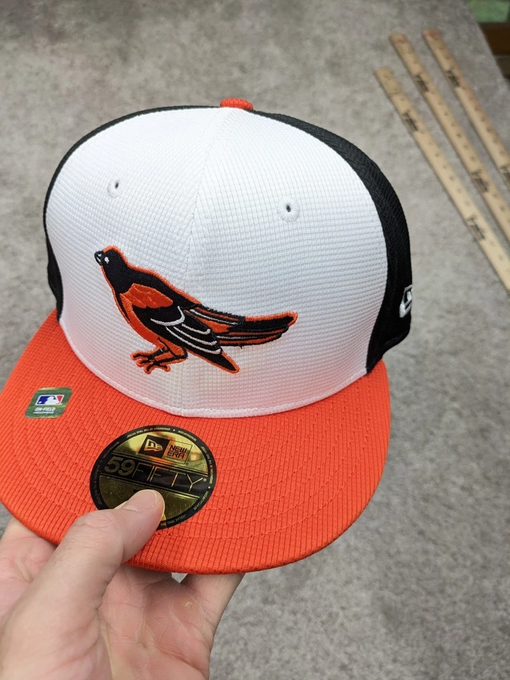 Baltimore Orioles New Era Hat Men 7 1/4 MLB 59Fifty Fitted New Flat Baseball NWT - Image 2 of 4