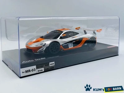 Kyosho Mini-z Body ASC McLaren P1 GTR Silver/Orange MZP235SO - Photo 1/4