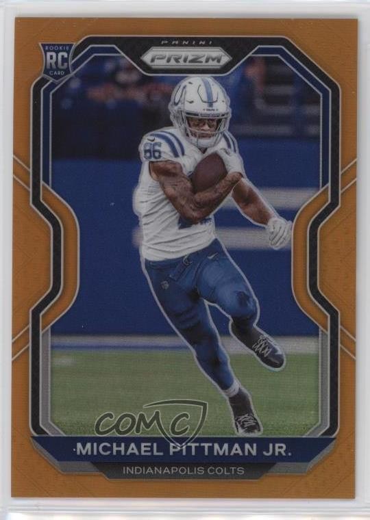 2020 Panini Prizm Rookie Orange Prizm 28/249 Michael Pittman Jr #333 00jx