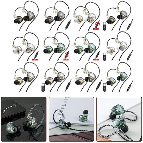 Premium Metallbau TRN MT1 HiFi 1DD Dynamic In Ear Metall Kopfhörer - Picture 7 of 17