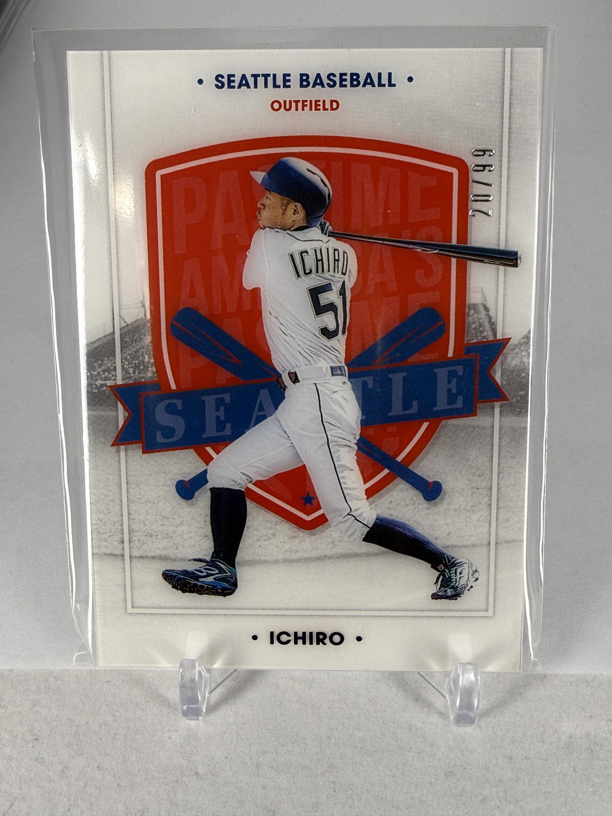 2021 Panini Chronicles #91 Ichiro Blue #/99