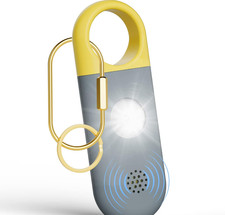 Sirena de autodefensa. Alarma personal. Llavero Emergencia 🚨130dB SOS Led