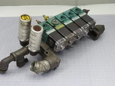 NUMATICS 11SAD415B000061 11SAD415O000030 SOLENOID VALVE ASSEMBLY W MANIFOLD T198