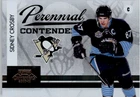 2010-11 Playoff Contenders Perennial Contenders #11 Sidney Crosby - HKY