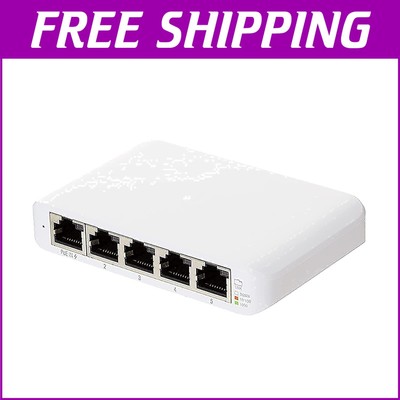 Compact 5-Port PoE Switch with Gigabit Performance for Smart Network Expansion