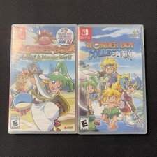Wonder Boy Asha in Monster World & Collection Nintendo Switch Video Game Sealed