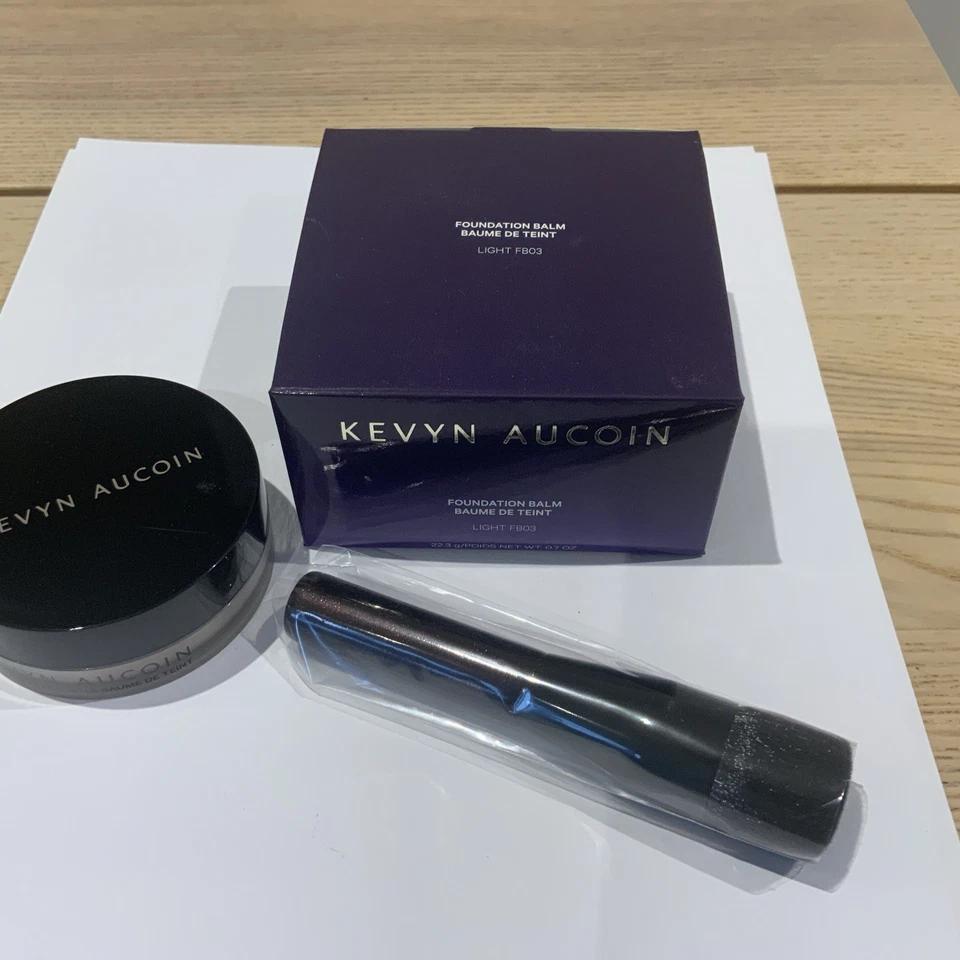 Kevin Aucoin Foundation Balm 22.3G LIGHT - With Brush - New & Boxed - Image 3 of 4