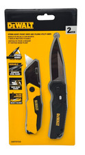 NEW DeWalt DWHT97530 Spring Pocket Knife & Folding Utility Knife 2PC Set ~Fr.Sh.