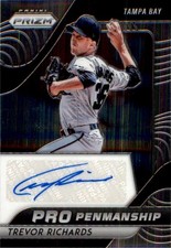 Trevor Richards 2020 Panini Prizm Pro Penmanship Auto #PP-TR