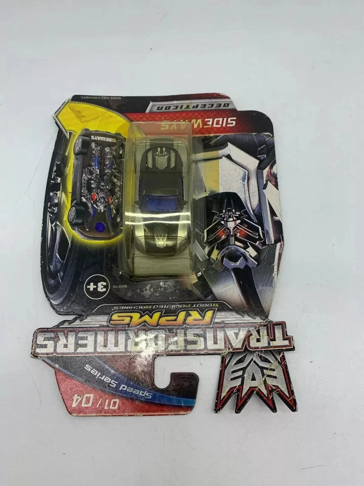 Transformers RPMS Sideways Decepticon Speed Series Hasbro 2009 NEW SEALED - Image 3 of 4