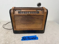 1942 Philco Model 10647E Tube Radio – Code 121 – WWII Era – Art Deco