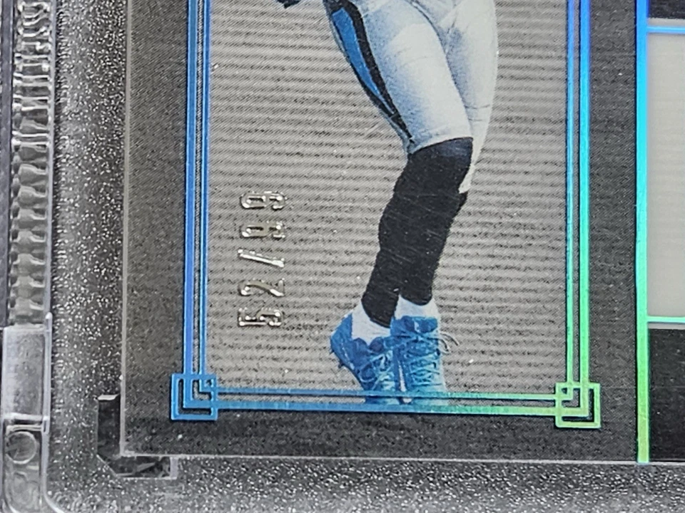 2018 Panini One # 37 DJ Moore RC RPA Jersey Auto /99 - Image 4 of 4