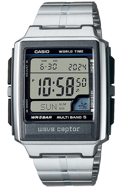 Casio Wave Ceptor WV-59RD-1AJF Funk Solar Herrenuhr Neu Japan-image