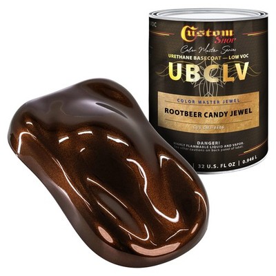 CMJ Color Master Jewel Automotive Paint - Rootbeer Candy Jewel- Quart