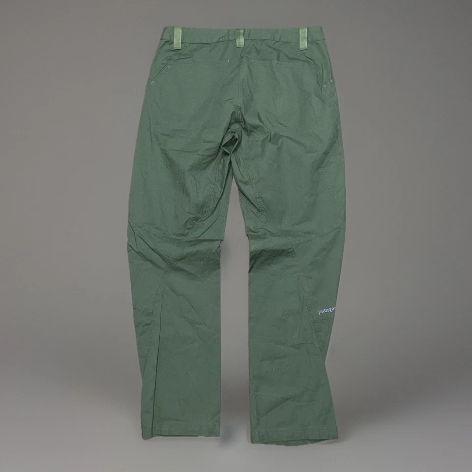 Pantalones Patagonia Venga Para Hombre 32x30 Verde Escalada Senderismo Pantalones Foto 3 de 4