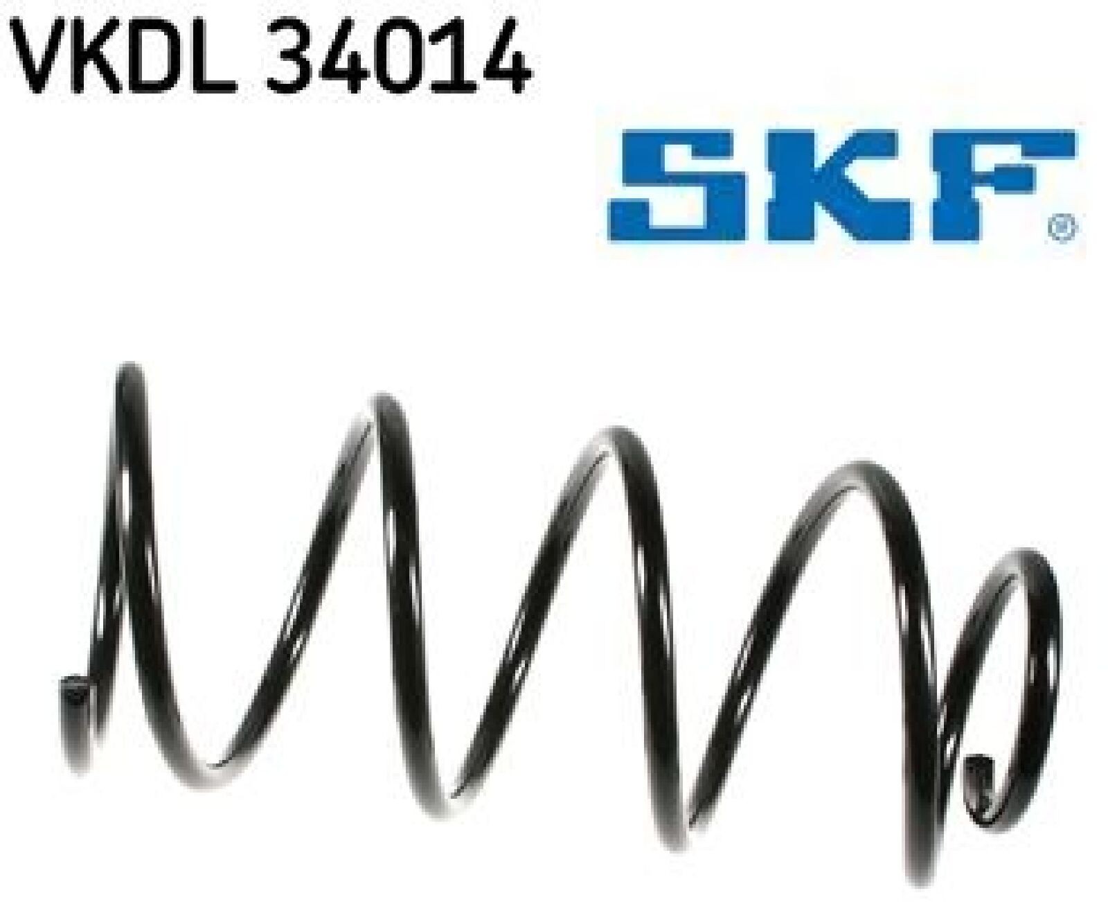 Skf Fahrwerksfeder [Hersteller-Nr. VKDL34014] für Ford - Bild 2