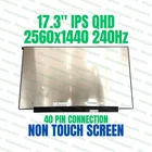 240Hz QHD LCD Screen IPS Display HP OMEN 17-ck 17-ck0000 17-ck1000 17-ck2000