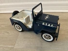 Tonka No. 252 Air Force Jeep U.S.A.F. Vintage Tin Toy Vehicle with Original Box