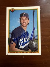 Signed 1990 Bowman - Wayne Edwards #309 (RC)