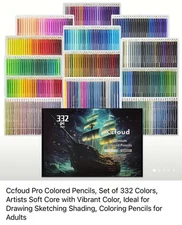 332 Ccfoud/Brutfuner Oil Based Colored Pencils NEW Shipping Included