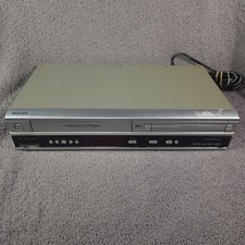 Philips DVP3050V Lettore combinato VCR/DVD/Registratore VHS SOLO TESTATO senza telecomando