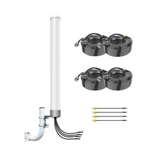 5G 4G 4x4 MIMO External Wide-Band Antenna Kit Outdoor High Gain Omni Directio...